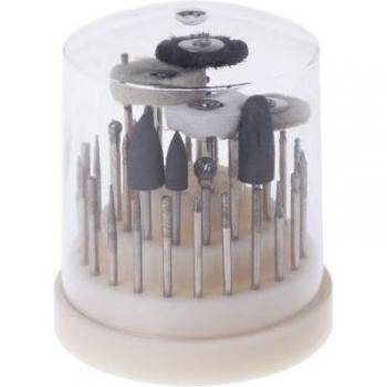 Diamond and Silicon Nail Drill Bits Set