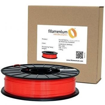 Filamento PLA Fillamentum 1,75 mm naranja brillante