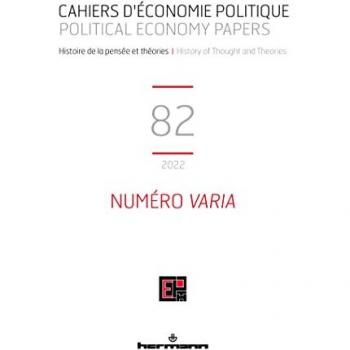 Cahiers d'économie politique n° 82: Numéro varia (HR.CAHIERS ECO)
