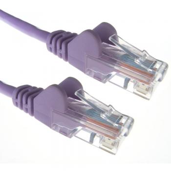 Connekt Gear 15m RJ45 CAT5e UTP Stranded Flush Moulded Network Cable - Purple