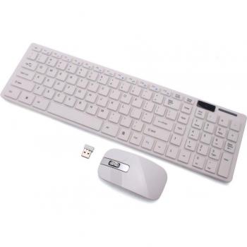 Tastiera e Mouse Wireless Mini 2.4G 10 Metri