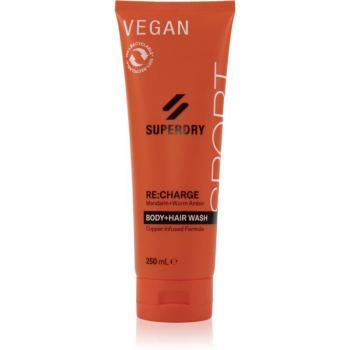 Superdry gel douche cheveux et corps RE:charge 250 ml