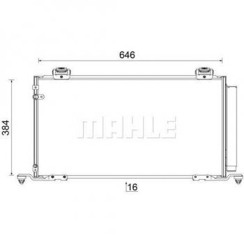 Klimakondensator Mahle AC 823 000S – OEM