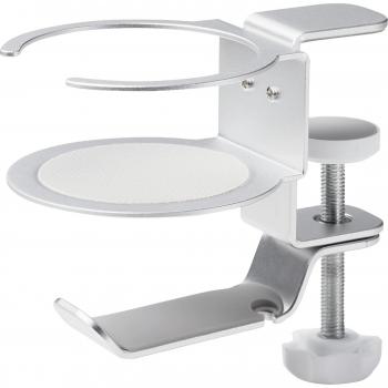 ELECOM 360° Rotating Headphone Stand – Silver