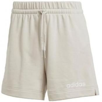 Adidas Essentials Linear French Terry Shorts – Wonder Alumina/White for Women, Size XS