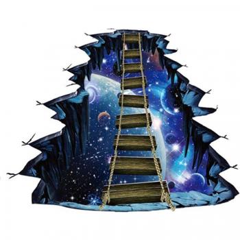 Removable 3D Star Wall Stickers