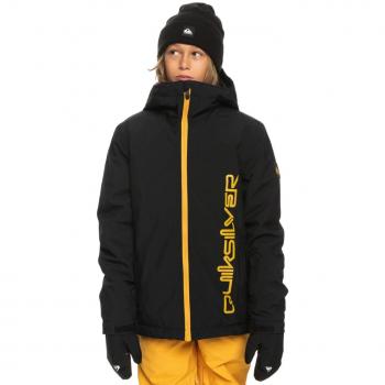 Quiksilver - Chaquetón Negro para Niño - Morton