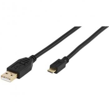 Vivanco USB Type‑A to Micro‑B Connector Cable – 1.8 m