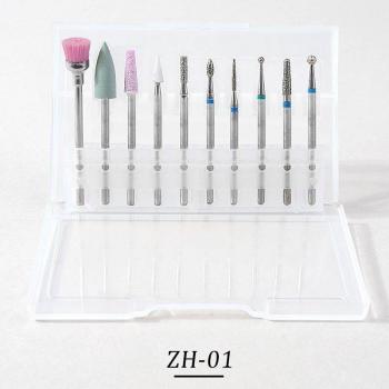 Kit de Ponceuse à Ongles en Acier et Tungstène