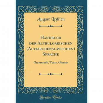 Handbuch der Altbulgarischen