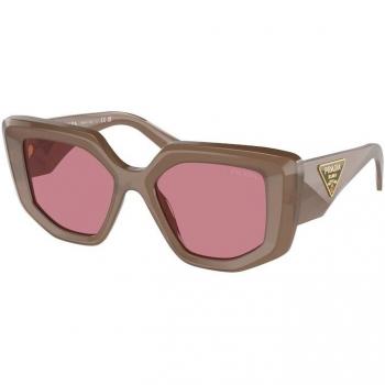 Prada Women's PR 14ZS 11S08S Brown Sunglasses Size 50