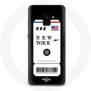 Estuche “Aventura NY” para Samsung Galaxy A8 Plus
