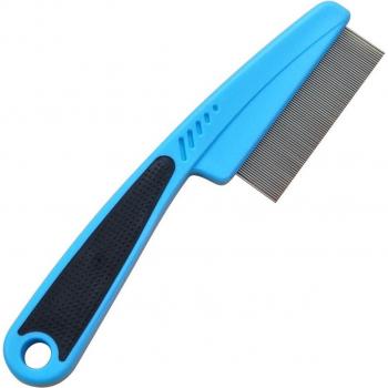 Grooming Comb for Long Haired Cats and Dogs with Easy Grip