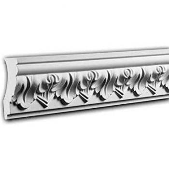 Cornice Parete & Soffitto 2m – Design Senza Tempo Bianco (Profhome)