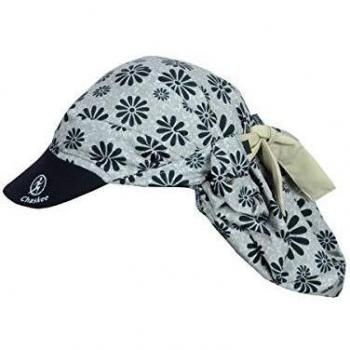 Chaskee Snap Cap Visor Blumenmuster, Einheitsgröße, schwarz