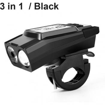 NEWBOLER 3-in-1 Bike Light