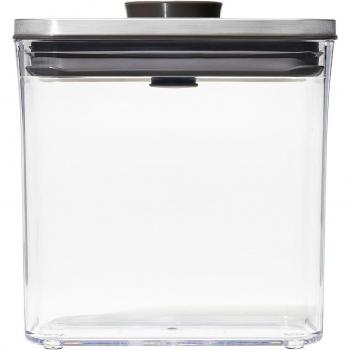 OXO Good Grips Vorratsdose, (1 tlg.), POP-Behälter, rechteckig 1,6 L transparent