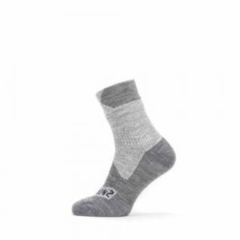 Sealskinz Bircham M Black – Wasserdichte All‑Weather Sportsocken