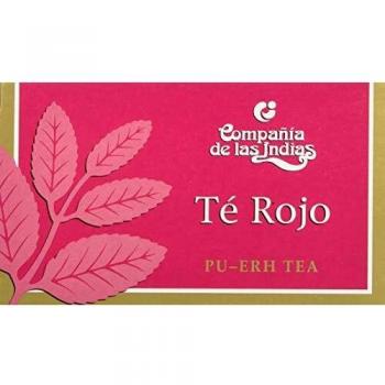 Compañía De Las Indias Pu Erh Té Rojo Infusión 10uds
