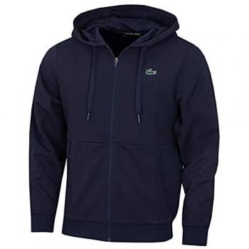 Sudadera con cremallera Lacoste SH9676 Azul Oscuro