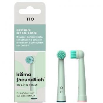 Testine di Ricambio Tiomatik per Spazzolini Elettrici, 2 pz