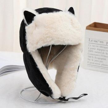 Gorro Cálido de Algodón Doble Protección