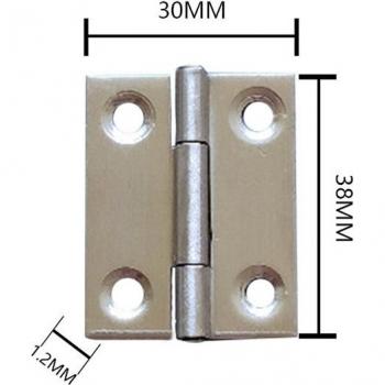 Stainless Steel Cabinet and Closet Door Hinges