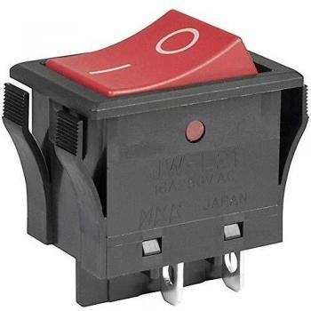 NKK JWL21RA1A Dual Off/On Toggle Switch 250V AC 16A