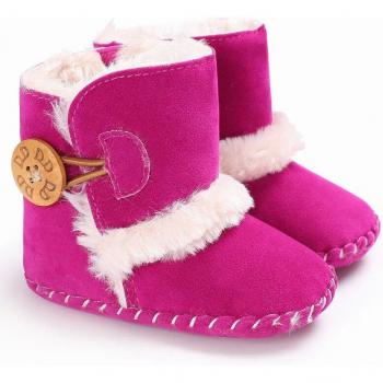 JODIMITTY Kuschelweiche Schnee Stiefel für Kleinkinder
