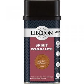 Liberon Spirit Wood Dye Georgian Mahogany 250ml