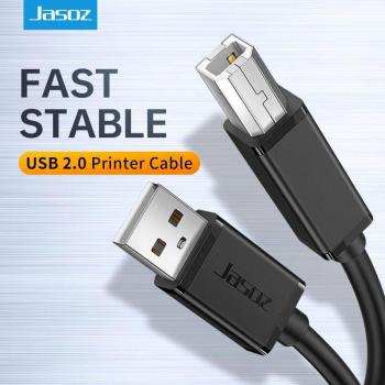 Jasoz High-Speed USB 2.0 Printer Cable A-Male to B-Male