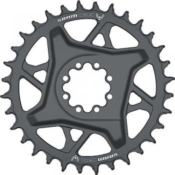 SRAM GX Eagle T-Type Direct Mount 32T Chainring 3mm Offset Dark Polar Grey
