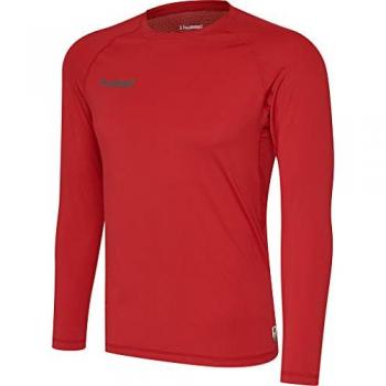 First Performance Red Long Sleeve Base