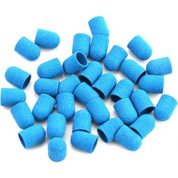 Sanding Caps Set - 20 Blue Bands