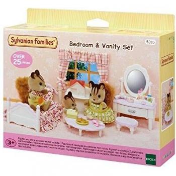 Sylvanian Family 5285 - Set tavolino beauty e camera da letto