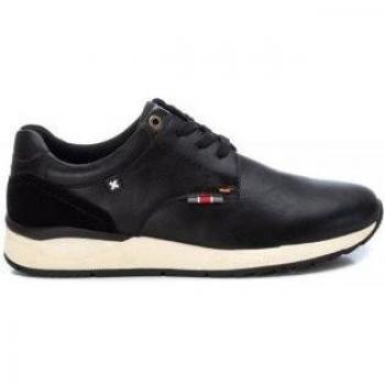 Xti - Zapatos de cordones de hombre color negro