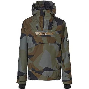 Chaqueta de Snowboard para Niños Rehall Artrix-R Verde Oliva