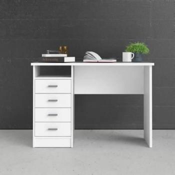 Escritorio multiusos Apollo con encimera blanca