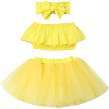 Tenue 3 pièces enfant fille sans manches