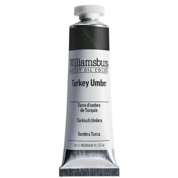 Peinture à l'huile Williamsburg 37ml Umber de Turquie