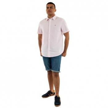 Camisa de hombre Tommy Jeans - Manga corta y fit regular