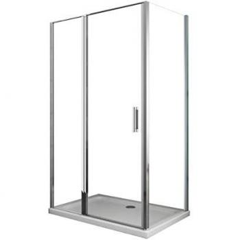 Box de Ducha GIORGY – Pared Reversible 6mm + Puerta Batiente Fija