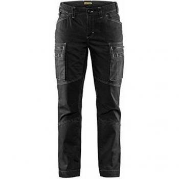 Pantaloni da lavoro per manutenzione stretch donna 7159 nero L FR(44) SE(C42) standard