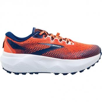 Brooks Caldera 6 Arancione Blu - Scarpe Trail Running Uomo EUR 41 / US 8