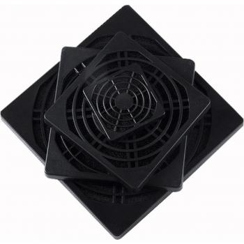 Funda Antipolvo Ventilador PC Negro 4 cm