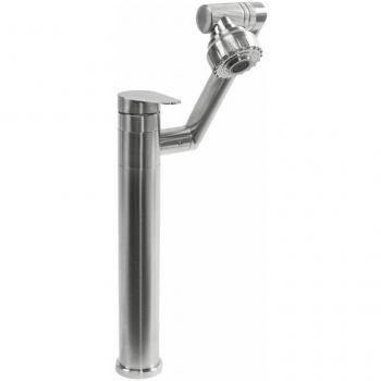 Nickel Brush Basin Faucet by REA