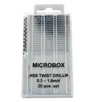Set de Brocas Miniatura 0.3-1.6 mm