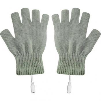 Half-Finger and Full-Finger Electric Heated Gloves for Winter