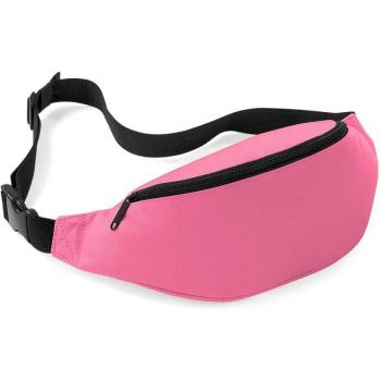 Bolsa de cinturón rosa de tela HiMISS Oxford