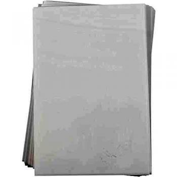 Shrink Plastic Sheets, 20x30 cm, Matt White, 100 Sheets